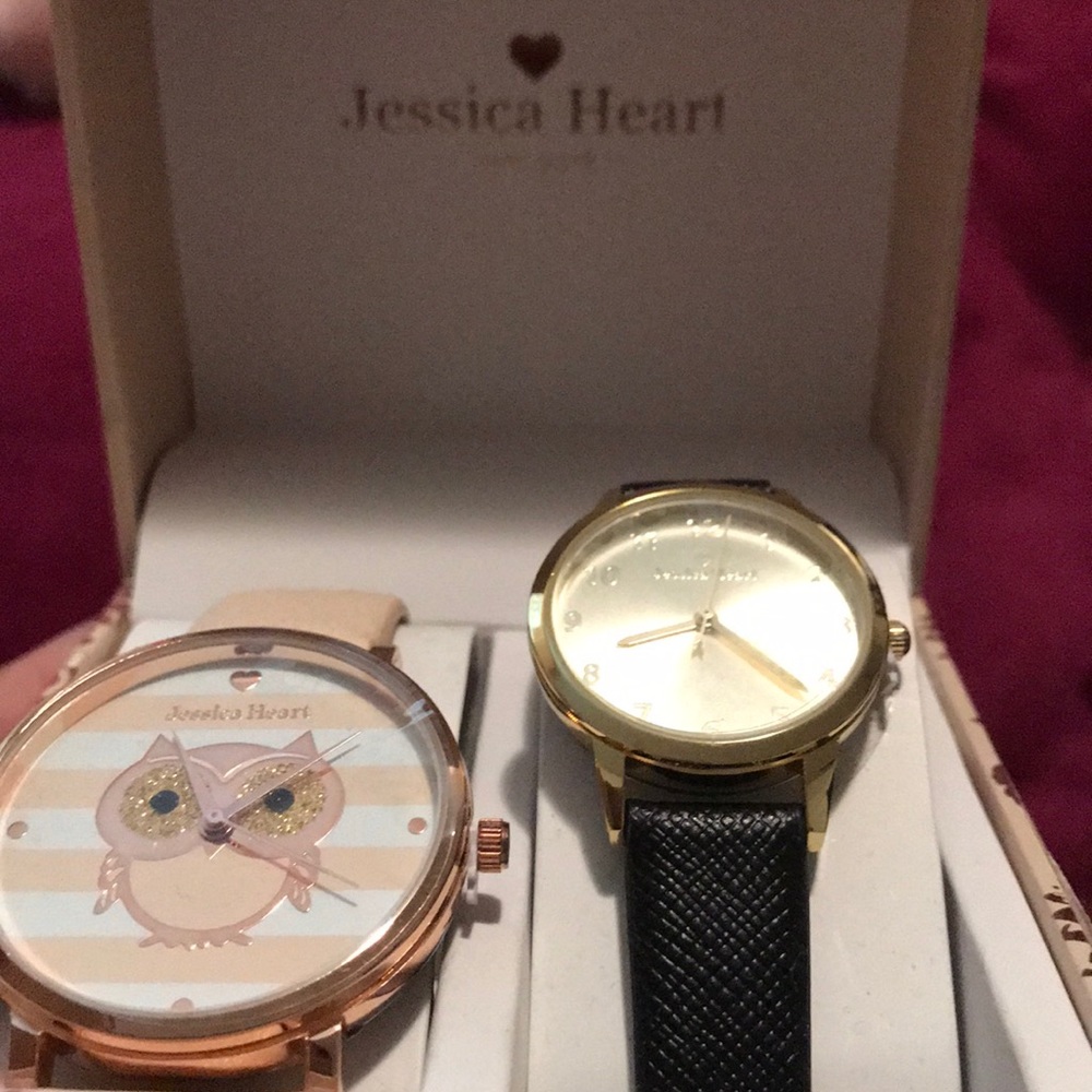 Jessica heart watch set